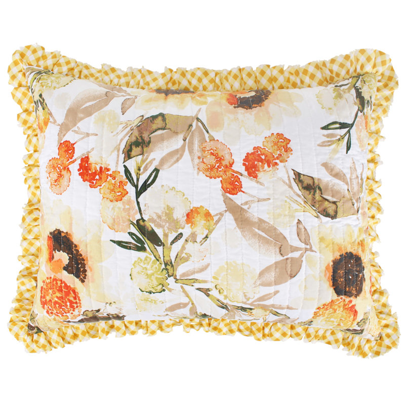 Greenland Home Fasions Somerset Gold Standard Sham, 20x26, Standard