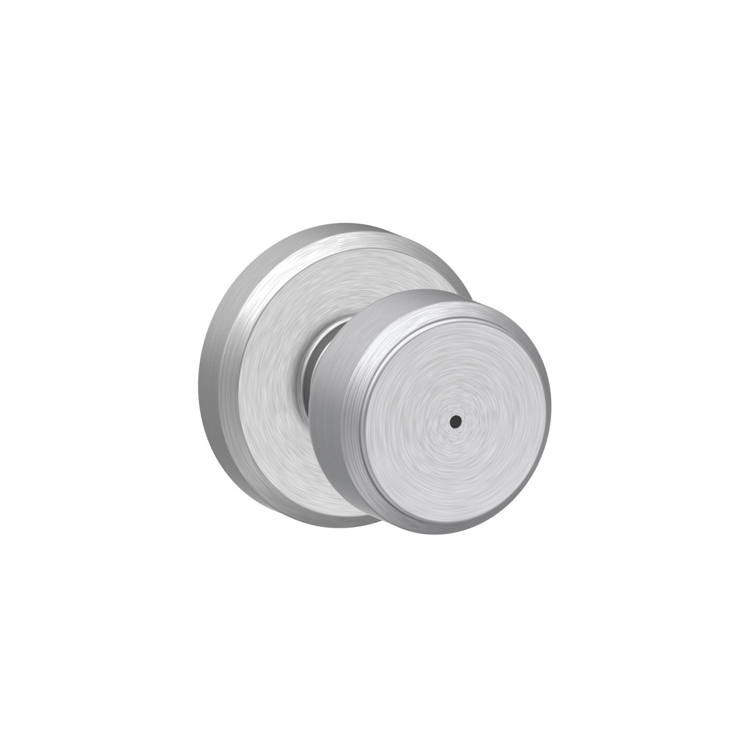 Bowery Privacy Door Knob with Greyson Trim Schlage 