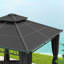25 Ft. W x 25 Ft. D Metal Hardtop Gazebo
