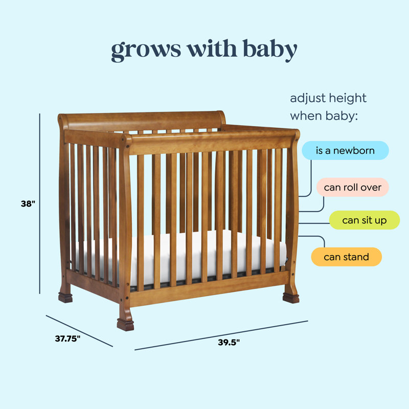 Kalani 4-in-1 Mini Convertible Crib