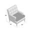 Uptown Armchair-23976308