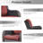Wendye 5-Piece Outdoor Furniture Set, 2 Swivel Glider Chairs, 2 Ottomans & 55K BTU Fire Pit Table-1233555664-1233555692