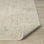 Tapis d'intérieur tissé à la machine en filigrane floral beige / ivoire Melby-298949236