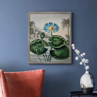 Temple of Flora IX Premium Framed Canvas - Ready to Hang