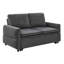 Causeuse convertible ajustable en chenille 62,75 pouces