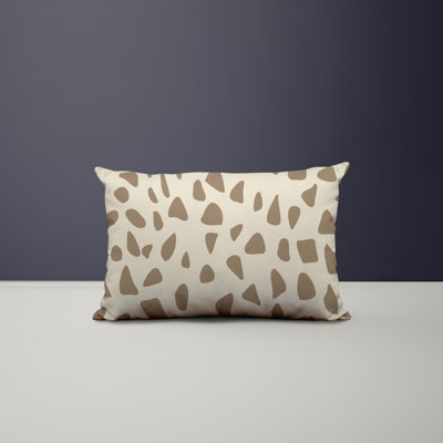 Polyester/Polyester Blend Lumbar Rectangular Indoor/Outdoor Pillow Cover & Insert