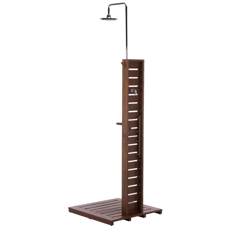 Douche d'extérieur en bois Diane