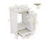 Meuble-lavabo moderne avec lavabo en céramique-1186926632