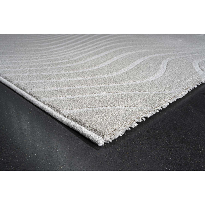 Geo Area Rug, Abstract, Cream, Rectangle 160cm  x 230cm