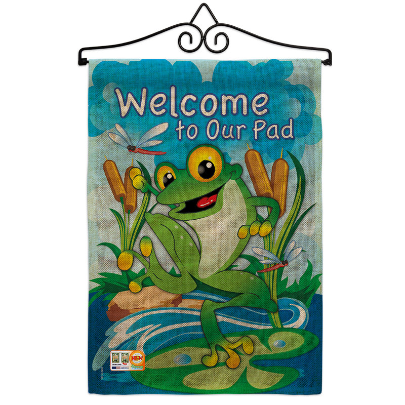 Double Sided 18.5'' H x 13'' W Polyester Flag Set