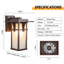 Glass Wall Light