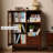 European style small solid wood bookcase