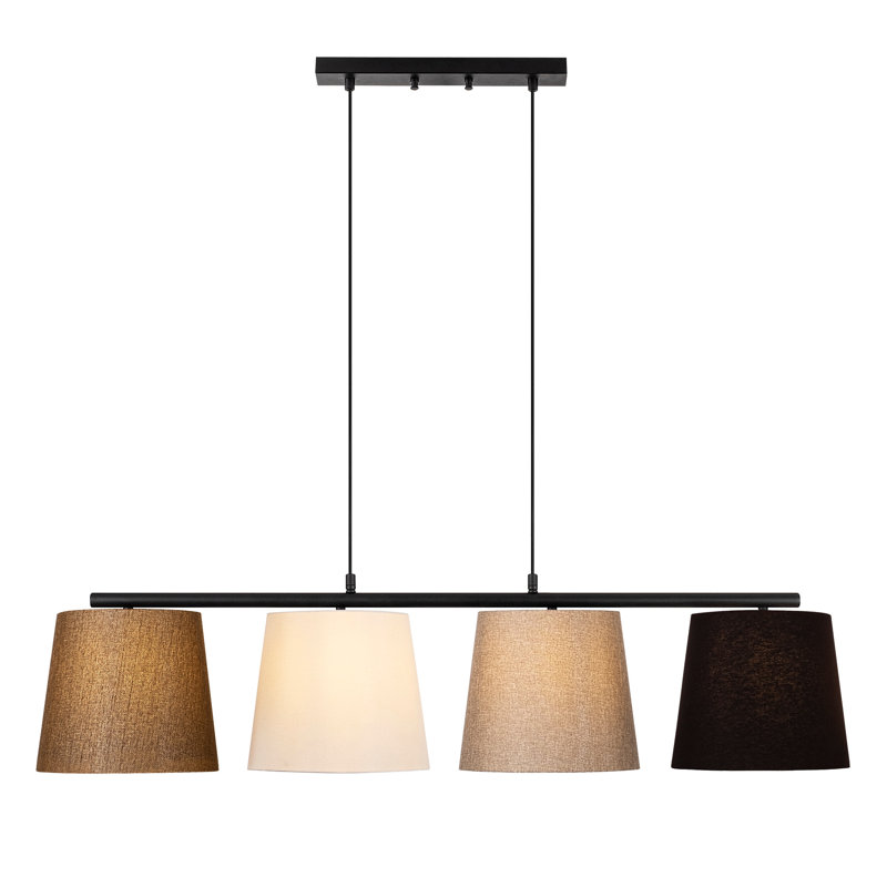 Hazera 4 - Light Shaded Chandelier