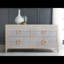 Modern History 8 - Drawer Solid Wood Dresser