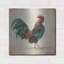 «Rooster-i» par Jean Plout, art mural en métal-372320174