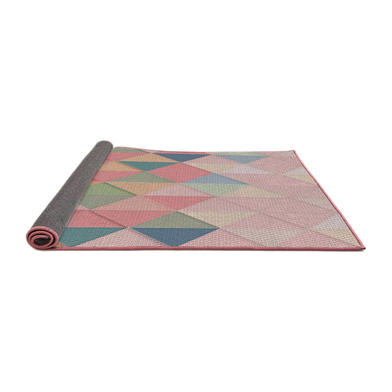 Geometric Indoor Rug, Square 6'