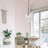 1-light Dimmable Glass Chandelier