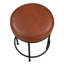 Tabouret à hauteur de comptoir en similicuir