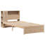 Bookcase Bed Without Mattress Solid Wood Pine-593079473-593079479