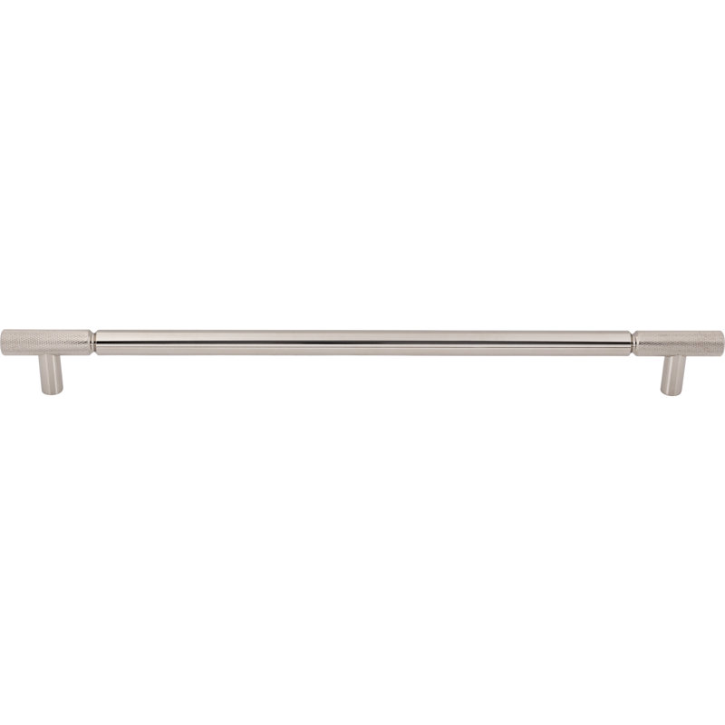 Prestwick Bar Appliance Pull, Polished Nickel, 18" Center To Center