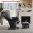 360°Swivel Glider Rocking Recliner Chair With Ottoman-474788387