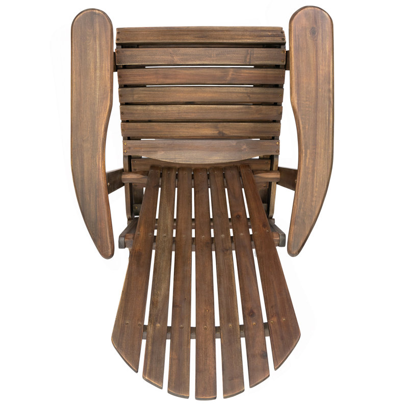 Chaise Adirondack de patio, Grey