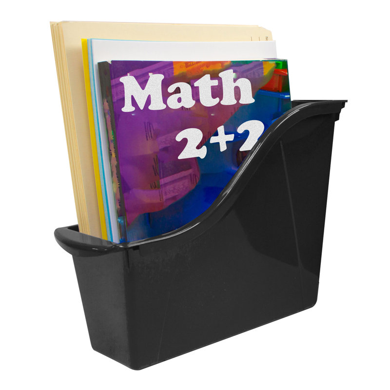 Présentoir à livres portatif, Noir, Petit: P 11,75 po x l 4,5 po x H 8,5 po