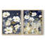 FLORAL Series CCCLLXVI-Impression encadrée de qualité supérieure - prête à être accrochée - aucun clou requis - aucun clou requis-510121867-510121869