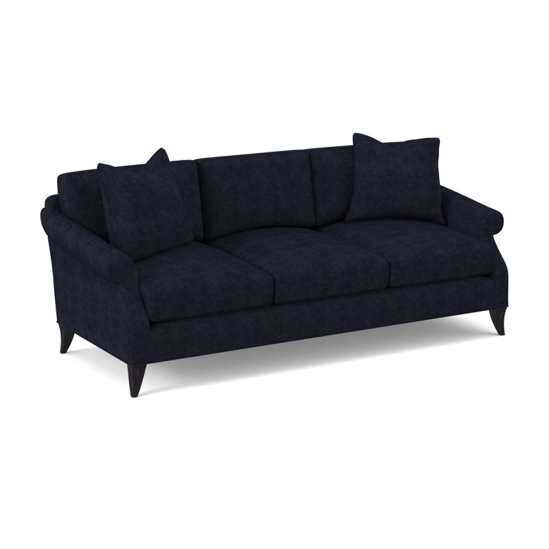 Turner Upholstered 86'' Sofa, Vintage Ebony, Margaret Ebony Polyester Blend