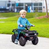 Aosom 12 Volt 1 Seater All-Terrain Vehicles Battery Powered Ride On