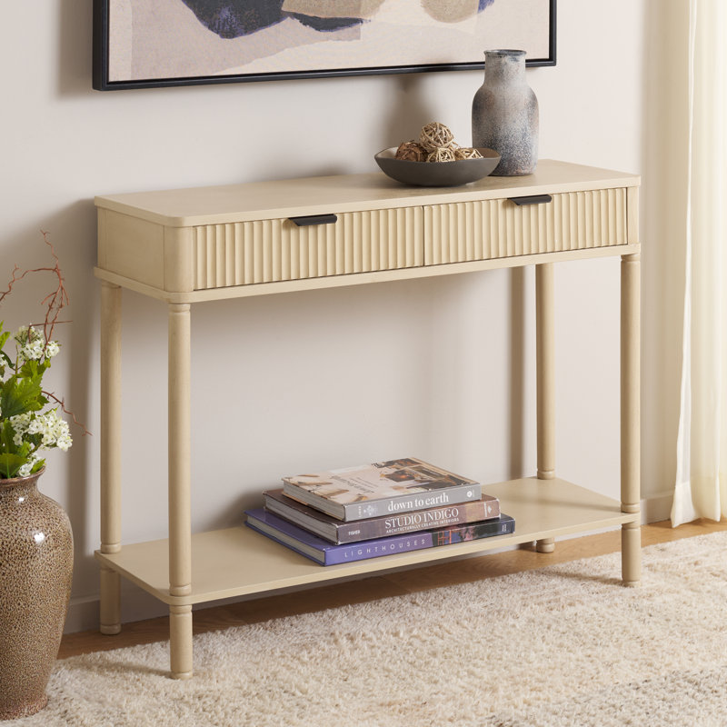 Remo 2 Drawer Console, Natural