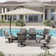 Dorulet Square 6 - Person 66.1" Long Dining Set with Cushions
