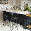 Alvada Counter Stool with Metal Frame-2106210999