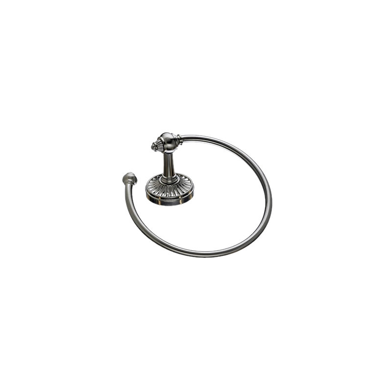 Tuscany Bath Towel Ring, Brushed Satin Nickel