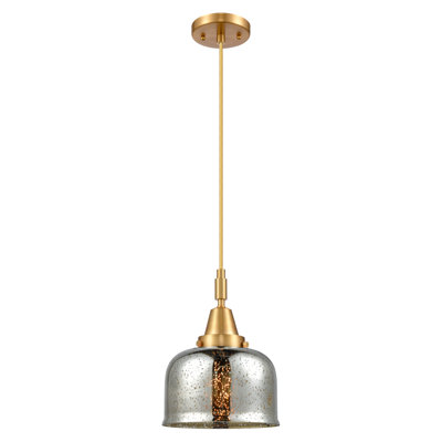 Downtown Urban - Caden Almitra - 1 Light Cord Hung Mini Pendant - Shade
