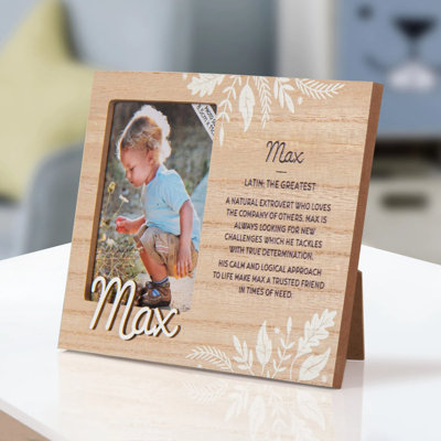 Hazella Tan Single Picture Frame