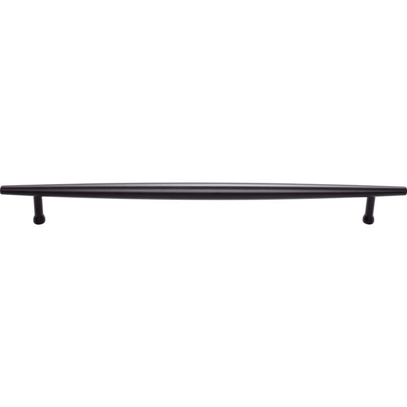 Allendale Bar Pull, Flat Black, 12" Center to Center