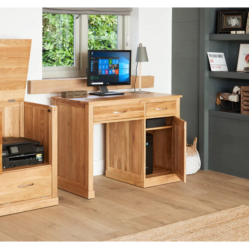 Oscar Solid Wood Steel Standing Desk