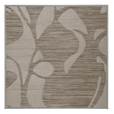 Machine Washable Abstract Gray Area Rug