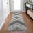 Machine Washable Indoor/Outdoor Xhevrie Brown Rug-1582218680
