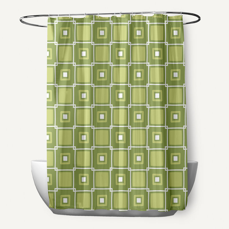 Rideau de douche Eastbourne, Vert