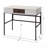 Natural & Black Finish Writing Desk W/Usb-909062525