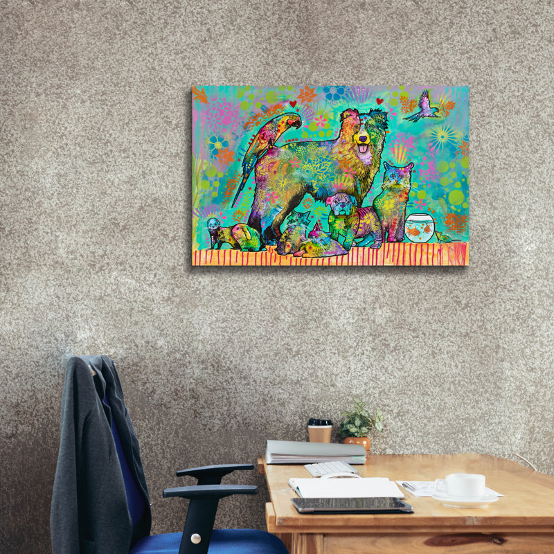 Art mural sur toile Hokku Designs, H 26 po x l 40 po x P 1,5 po