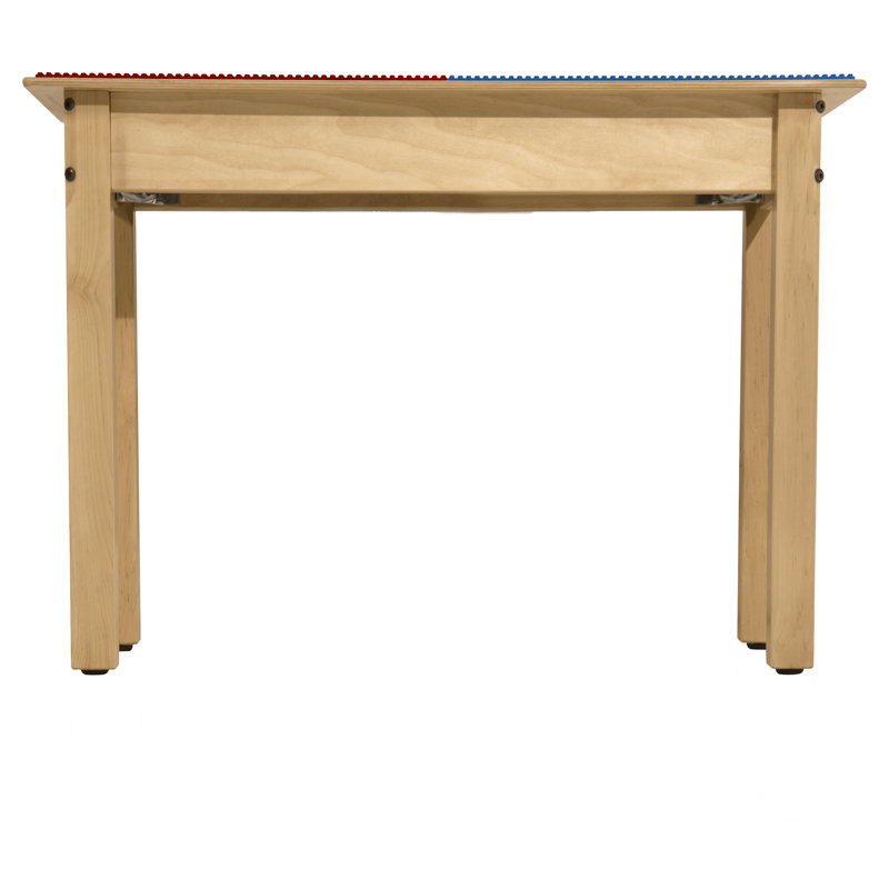 Table de jeu Time-2-Play, Rouge/bleu, H 18,5 po x L 35 po x l 15,5 po