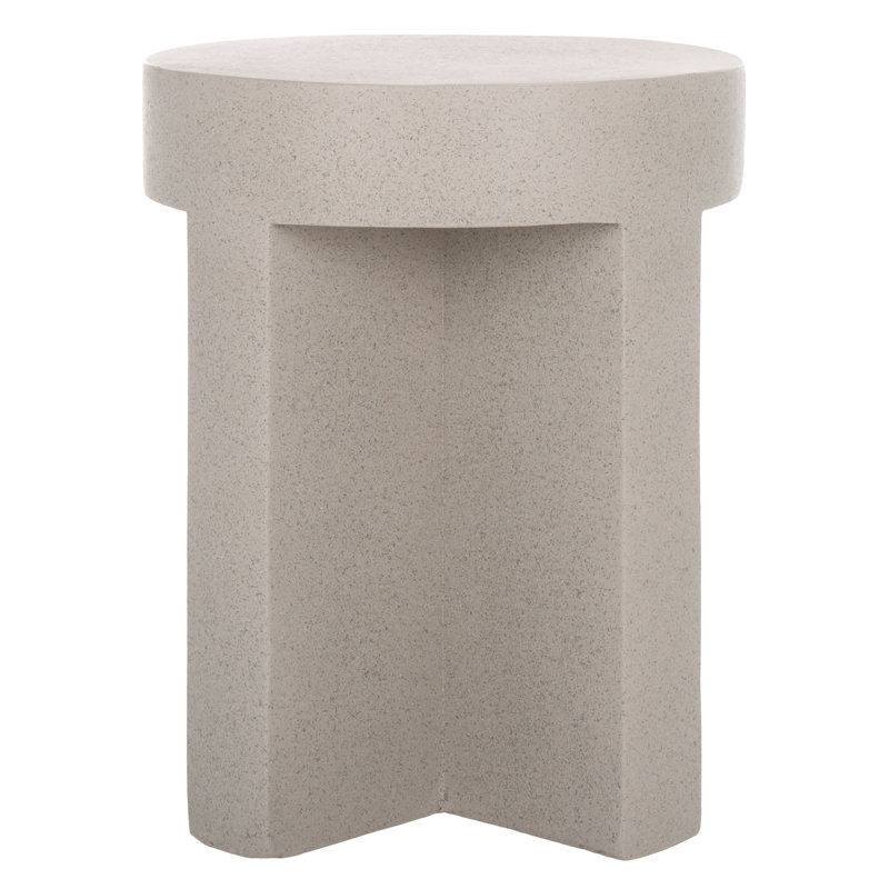 Table d'appoint Aldrich, Gris