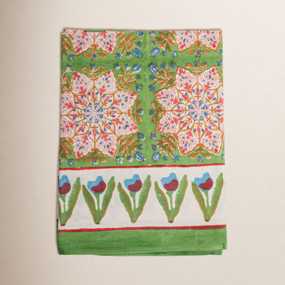 Abigails Cabana 108" Cotton Tablecloth