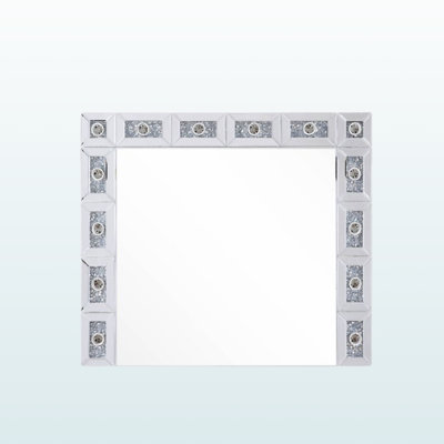 Miroir d'appoint avec miroir et faux diamants par Fareham