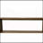 Waterfall Console Table - Latte
