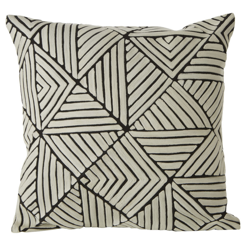 Lykins Geometric Square Throw Cushion