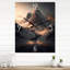 Endless Roads To Misty Snow Mountains II - Meadow Wall Clock-36159051